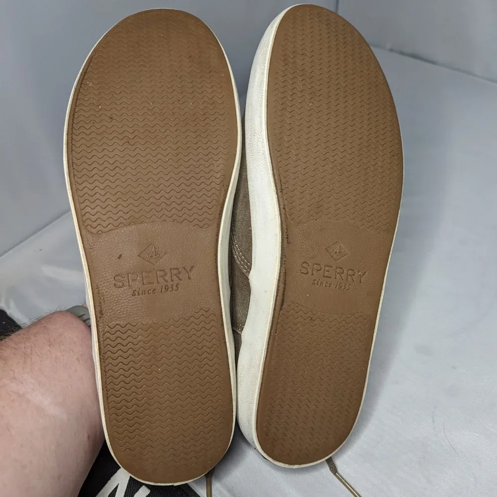Sperry Lace Up Top-Sider Sneakers Size 8.5